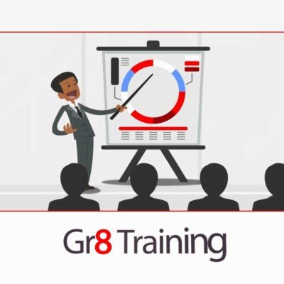 Excited serious professional using VR glasses for project developing. Man wearing virtual reality headset, touching air, gesturing. Interactive technology concept