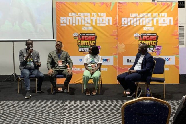 Panel Session at The Lagos Comicin 2022