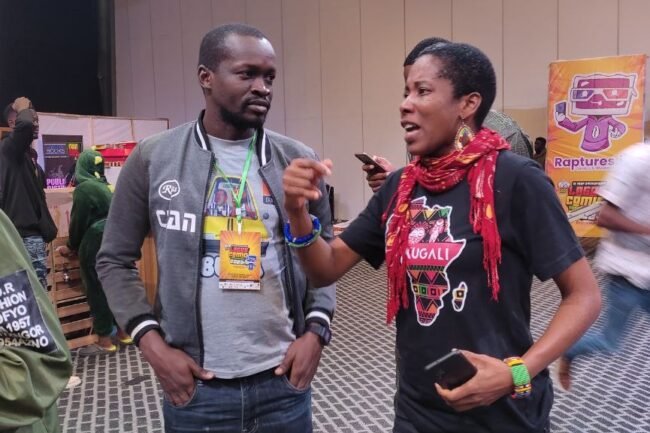 Networking at the 10th Edition of the Lagos Comic Con